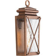 Wakeford Small Outdoor Wall Lantern in Antique Copper