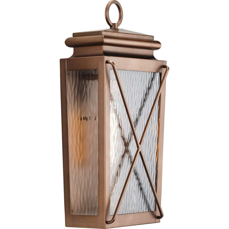 Wakeford Medium Outdoor Wall Lantern in Antique Copper
