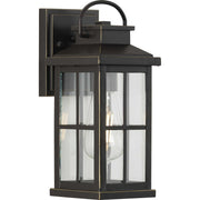 Williamston Small Outdoor Wall Lantern in Antique Bronze