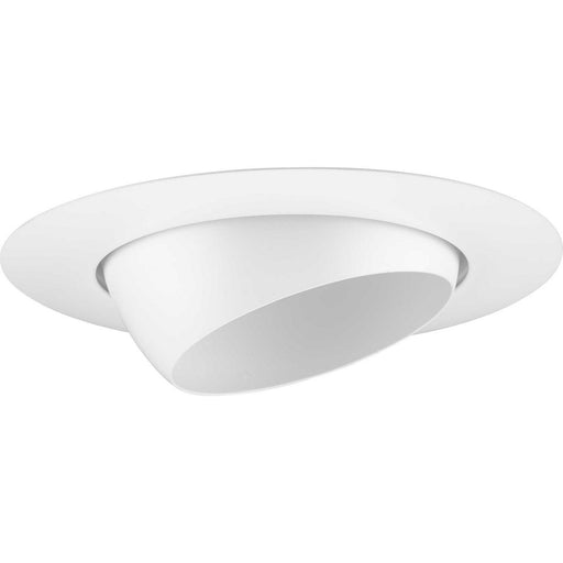 6" Recessed Eyeball Trim in Satin White