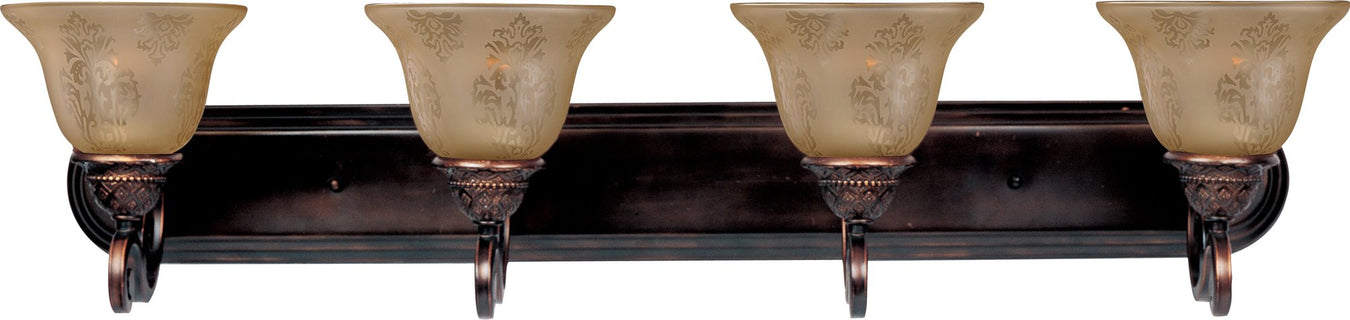 Symphony 4 Light Bath Vanity in Oil Rubbed Bronze