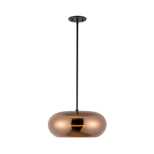 Trinity LED Pendant in Black/Copper