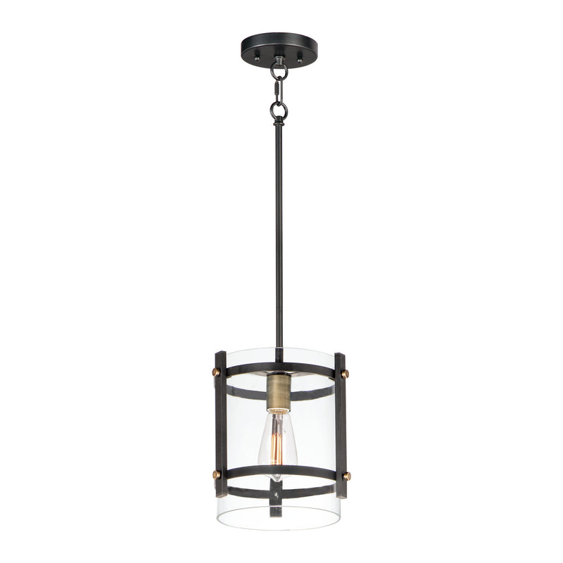 2649BKAB - Capitol 1-Light Pendant by Maxim