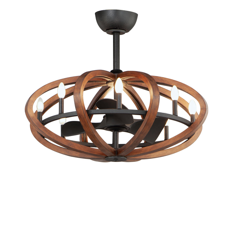 61004APAR - Bodega Bay LED Fandelight by Maxim