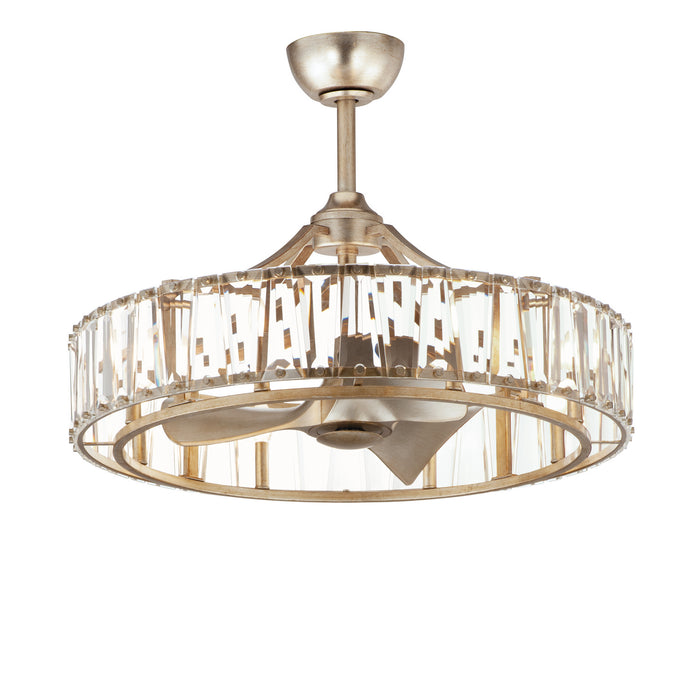 61018GS - Odeon LED Fandelight in Golden Silver by Maxim