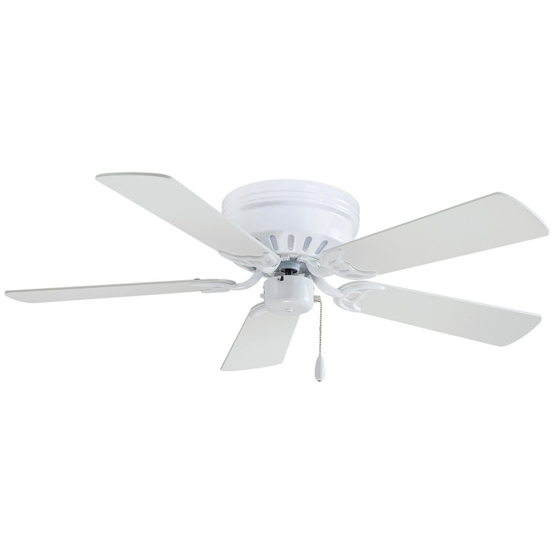 Mesa 42" Hugger Ceiling Fan in White