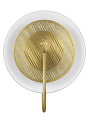 Gesture Wall Sconce in Burnished Brass