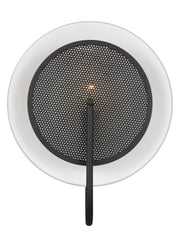 Gesture Wall Sconce in Midnight Black