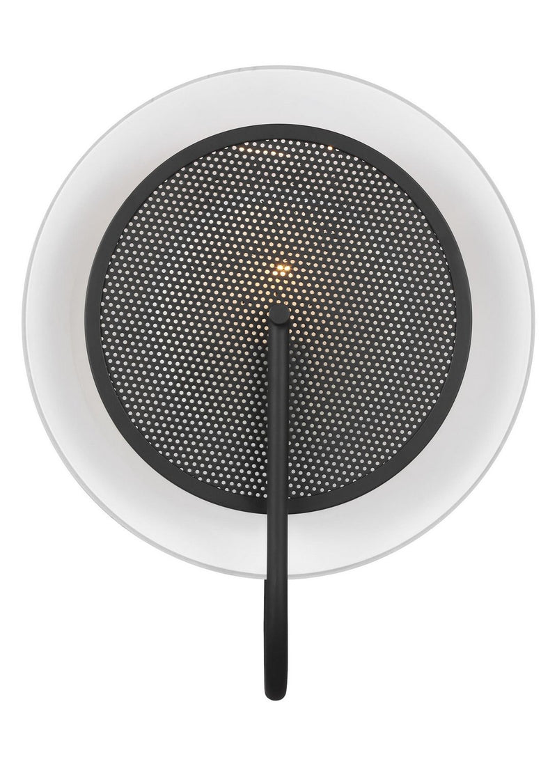 Gesture Wall Sconce in Midnight Black