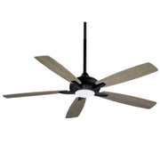 Dyno 60" LED Ceiling Fan in Coal / Seashore Grey