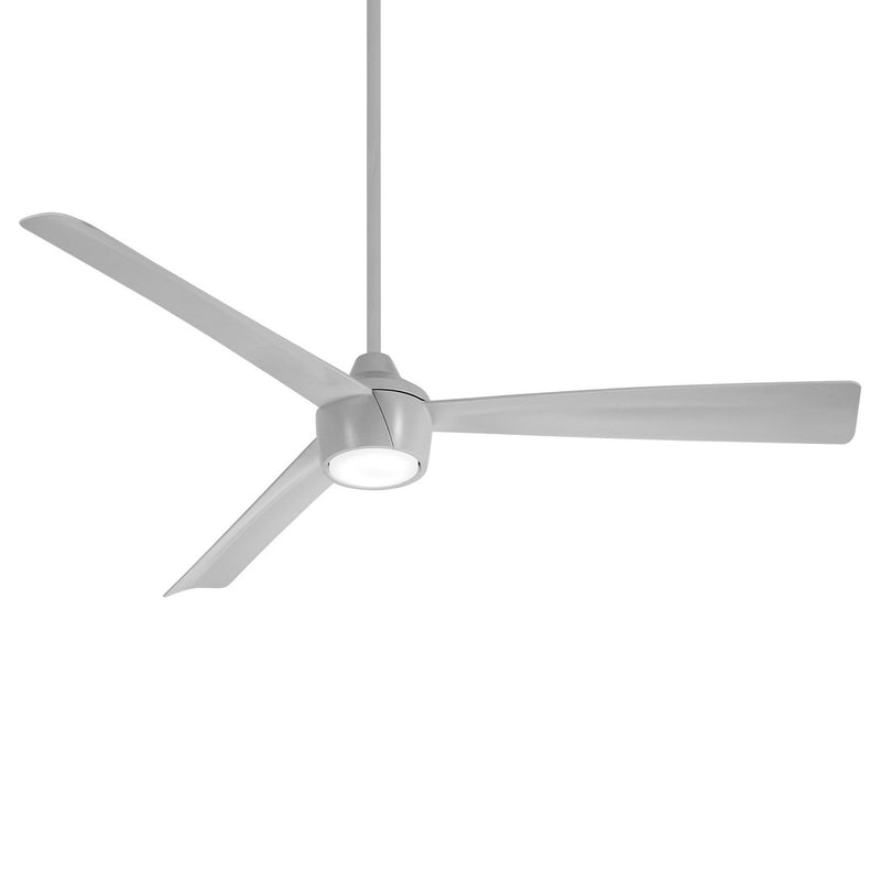 Skinnie 56" Outdoor LED Ceiling Fan in Grey