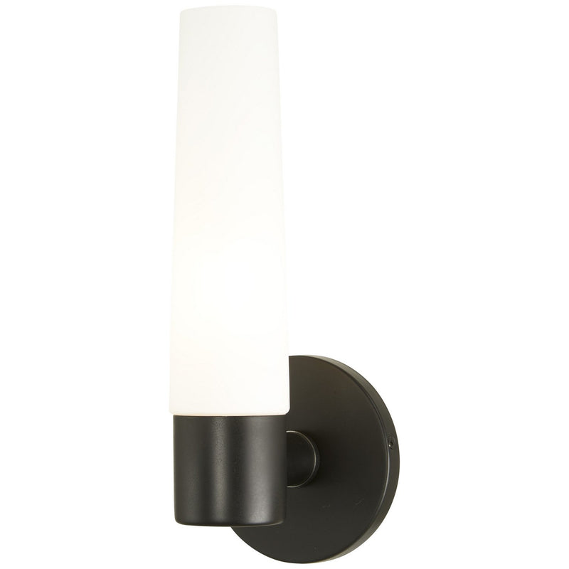 Saber Wall Sconce in Coal Black