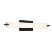 Tube 20.5" Bath Vanity Light in Coal Black