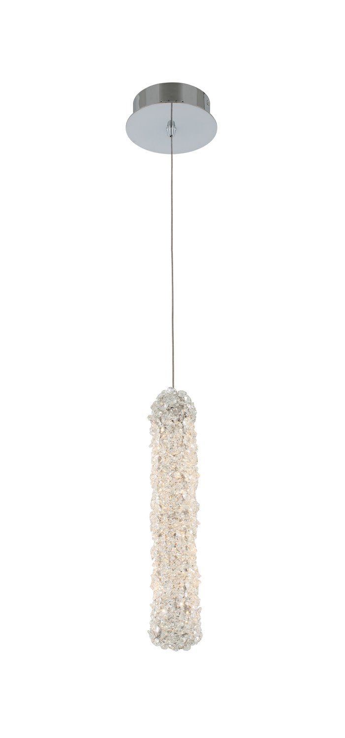 Lina 14" Mini Pendant in Polished Chrome