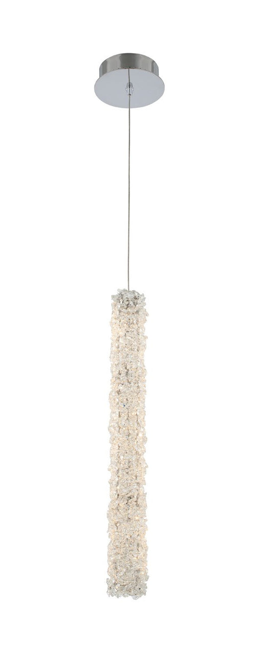 Lina 22" Mini Pendant in Polished Chrome