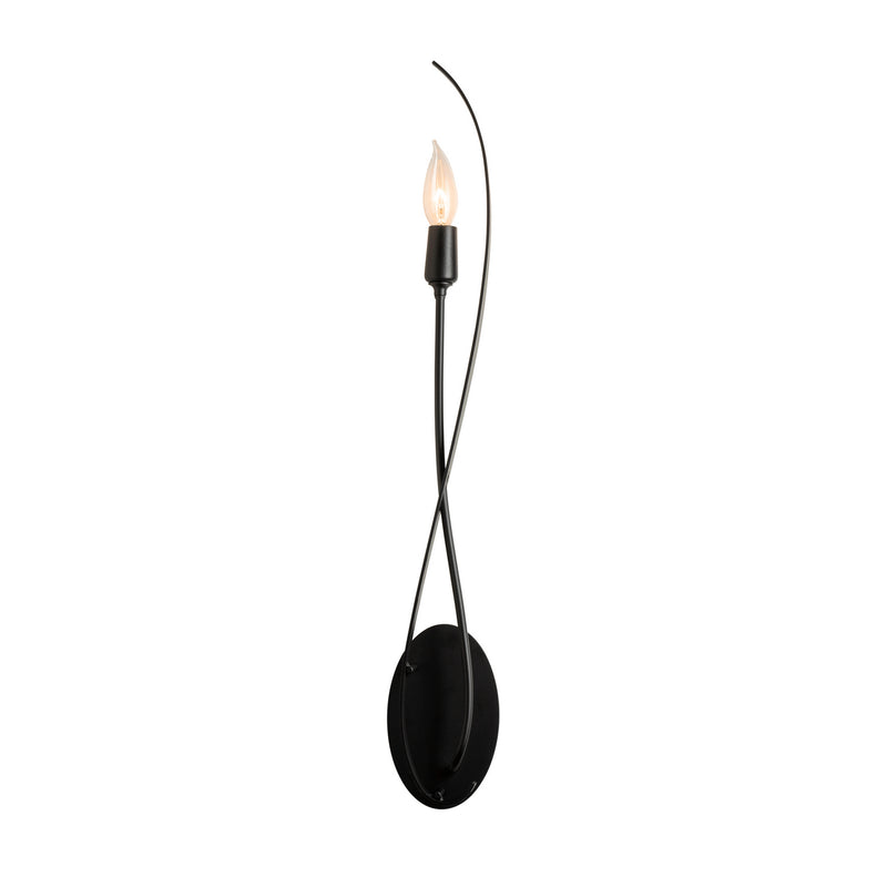 Willow Sconce in Black - 209120-SKT-10 by Hubbardton Forge
