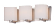 Wrap 3 Light Bath Vanity in Satin Nickel