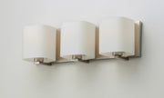 Wrap 3 Light Bath Vanity in Satin Nickel