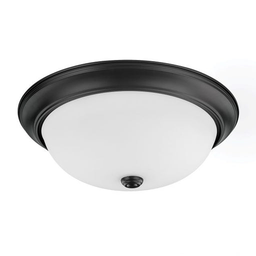 Bates 3-Light Flush Mount in Matte Black - Lamps Expo