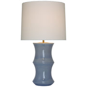 Marella LED Table Lamp in Polar Blue Crackle