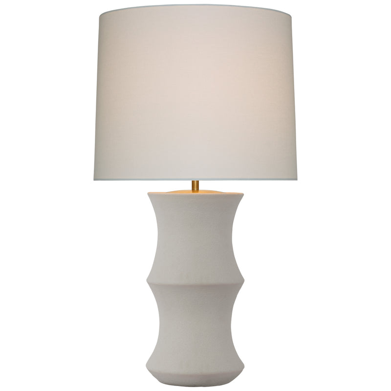 Marella LED Table Lamp in Porous White