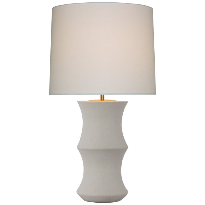 Marella LED Table Lamp in Porous White