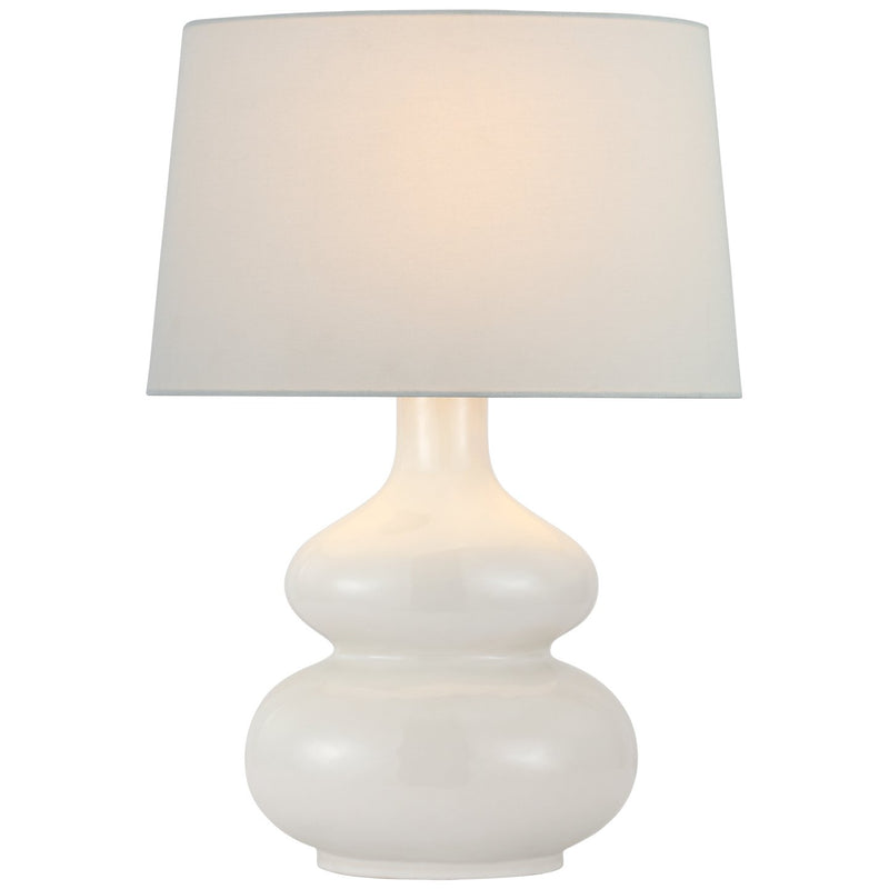 Lismore Medium Table Lamp in Ivory