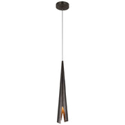 Piel Delicate Wrapped Mini Pendant in Bronze