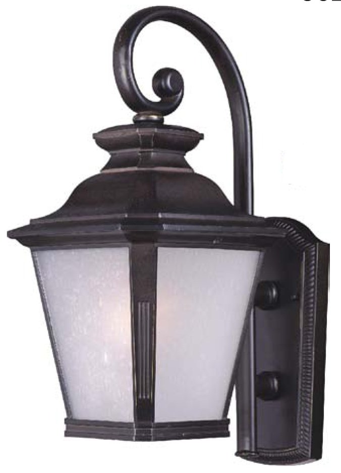 Knoxville 1 Light 18.5" Outdoor Wall Lantern in Bronze