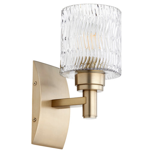 Stadium Soft Contemporary Wall Mount in Aged Brass