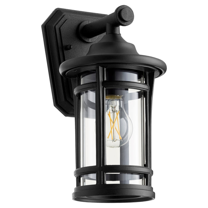 Haley Modern Farm House Wall Mount in Textured Black