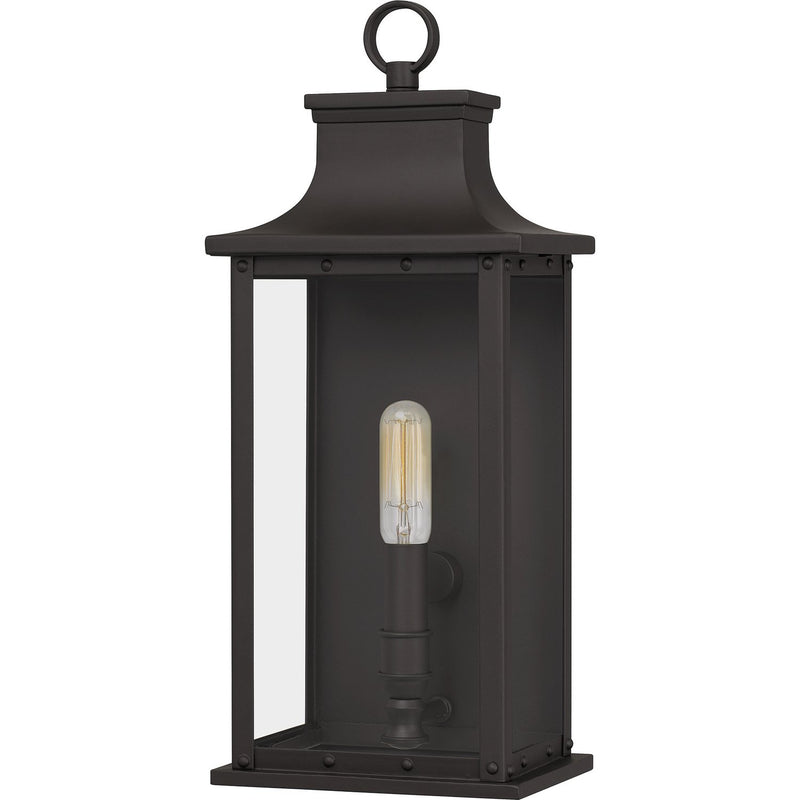 Abernathy Small Outdoor Wall Lantern in Old Bronze
