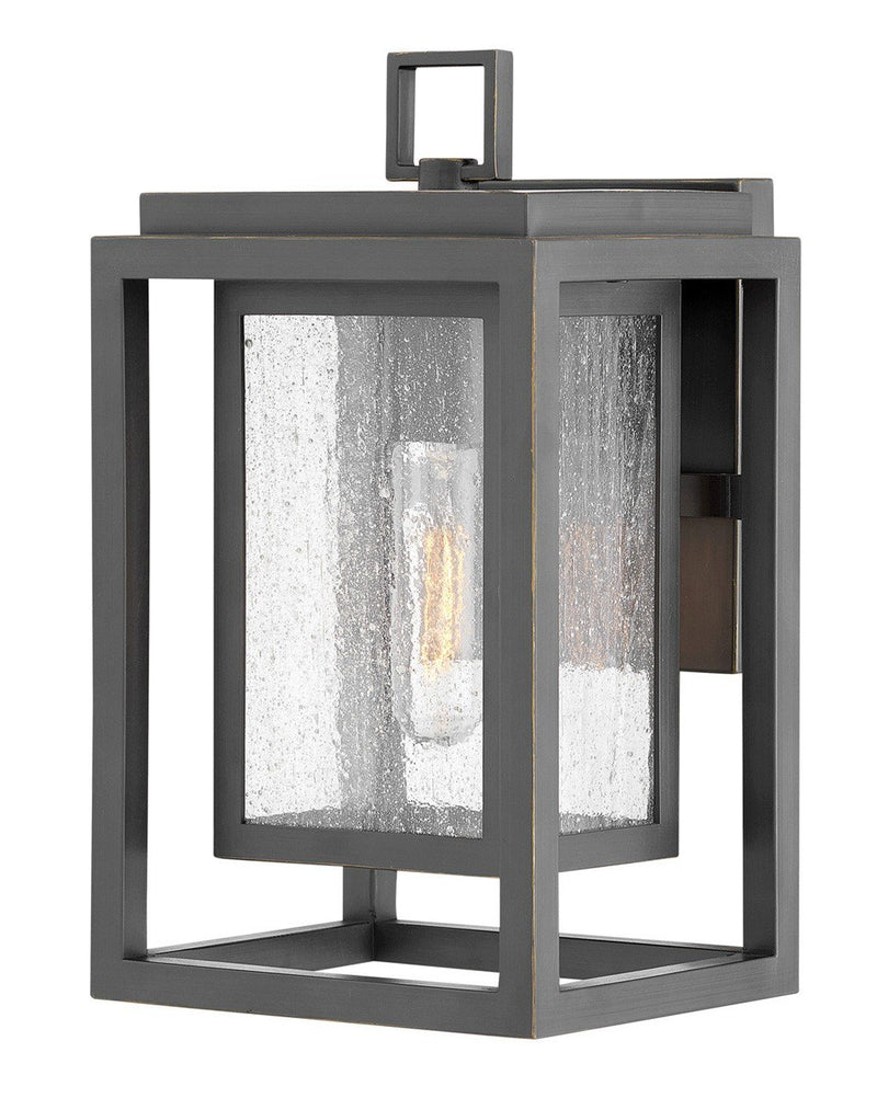 Republic Small Outdoor Wall Lantern in Oil Rubbed Bronze