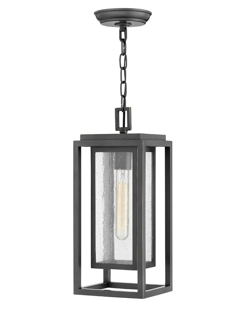 Republic Medium Outdoor Hanging Lantern in Oil Rubbed Bronze