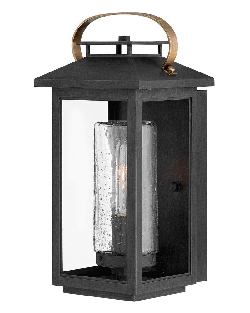 Atwater Small Outdoor Wall Lantern in Black