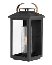 Atwater Large Outdoor Wall Lantern in Black