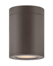 Silo Outdoor Flush Mount in Architectural Bronze