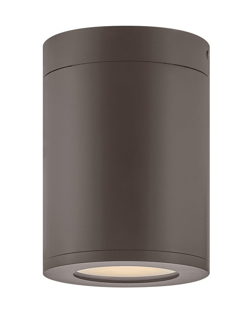 Silo Outdoor Flush Mount in Architectural Bronze