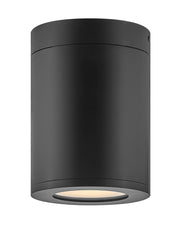 Silo Outdoor Flush Mount in Black