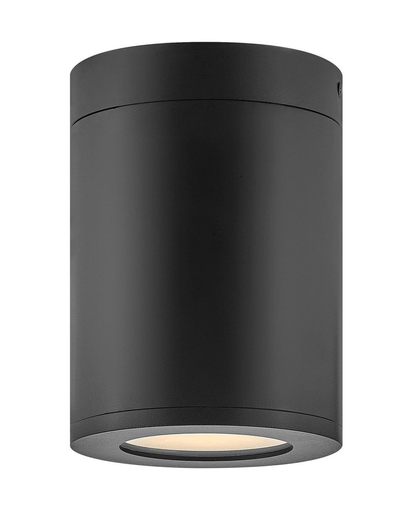 Silo Outdoor Flush Mount in Black