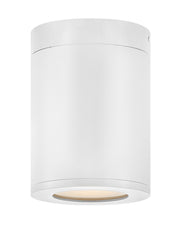 Silo Outdoor Flush Mount in Satin White
