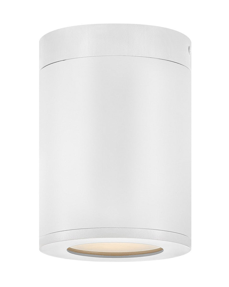 Silo Outdoor Flush Mount in Satin White