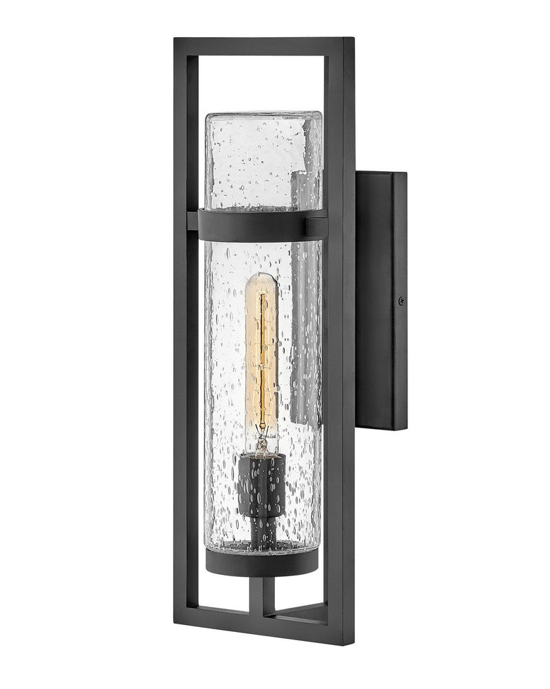 Cordillera Medium Outdoor Wall Sconce in Black
