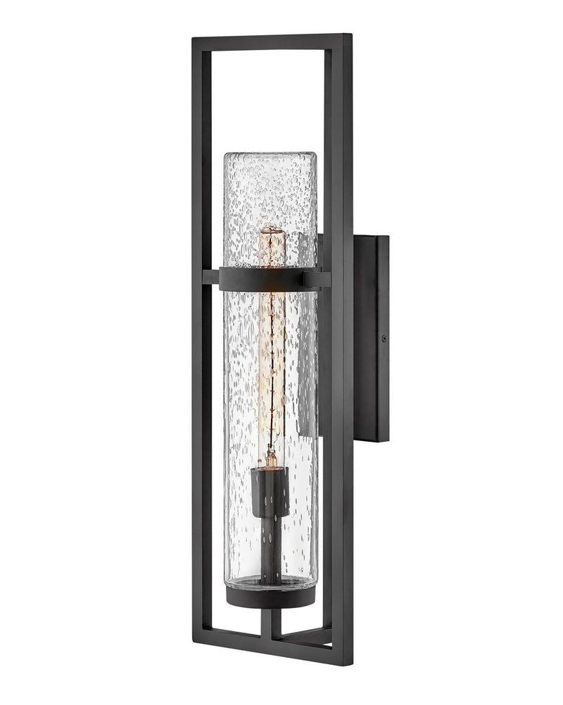 Cordillera Large Outdoor Wall Sconce in Black