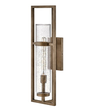 Cordillera Large Outdoor Wall Sconce in Burnished Bronze