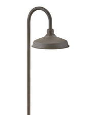 Foundry Path Light in Museum Bronze