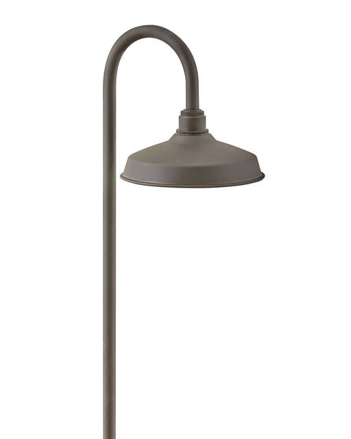 Foundry Path Light in Museum Bronze
