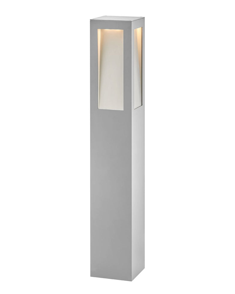 Taper LED Bollard Light in Titanium