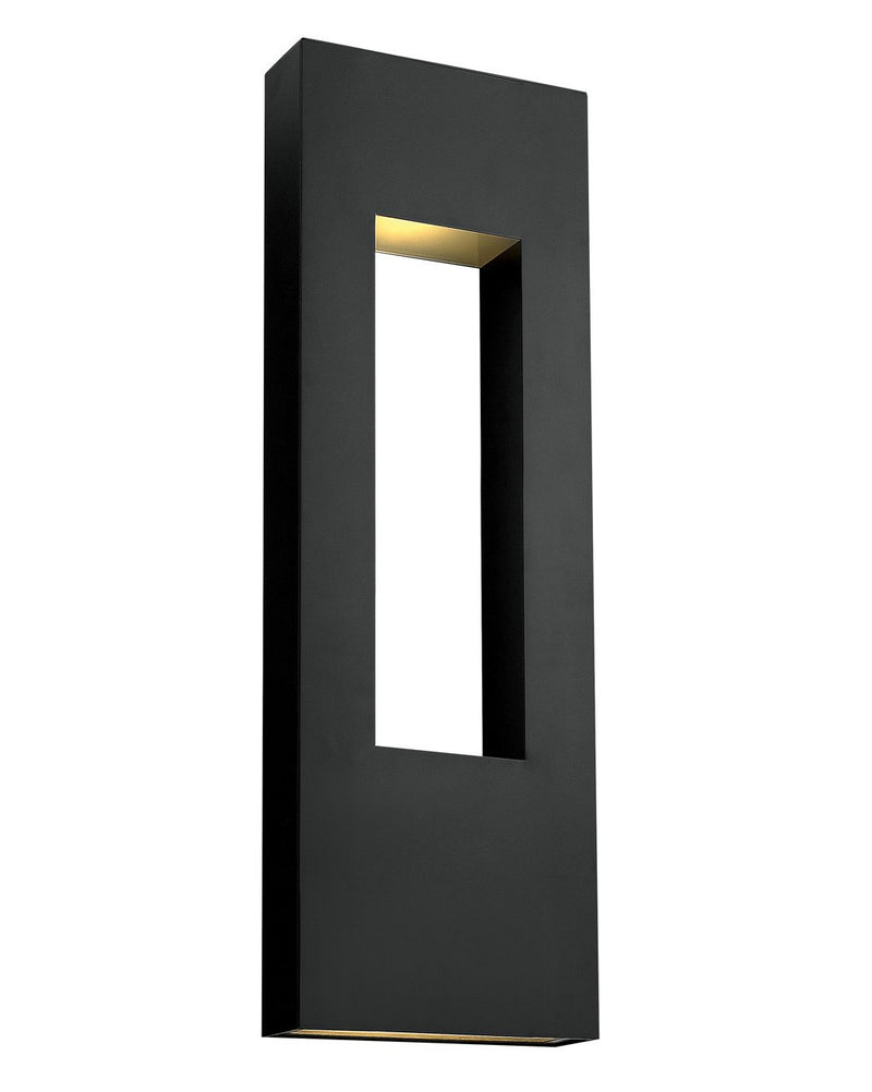 Atlantis Extra Large Outdoor Wall Sconce in Satin Black