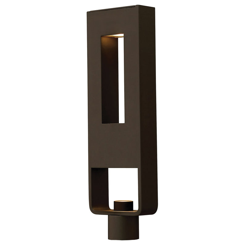 Atlantis 2-Light Outdoor Post Light in Bronze